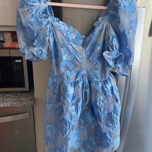 Buddy Love Colby blue dress size small NWT